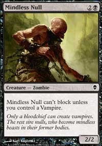 Mindless Null [Zendikar] | Gaming Infinity