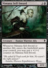 Nimana Sell-Sword [Zendikar] | Gaming Infinity