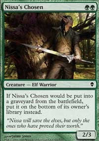 Nissa's Chosen [Zendikar] | Gaming Infinity