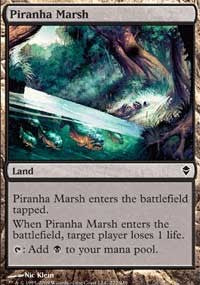 Piranha Marsh [Zendikar] | Gaming Infinity