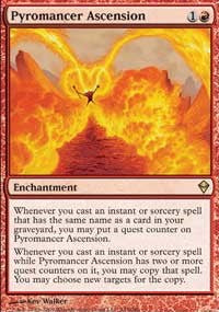 Pyromancer Ascension [Zendikar] | Gaming Infinity