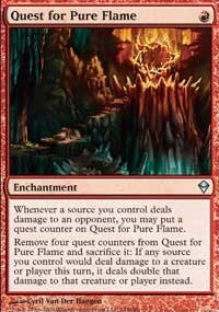 Quest for Pure Flame [Zendikar] | Gaming Infinity