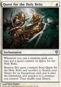 Quest for the Holy Relic [Zendikar] | Gaming Infinity