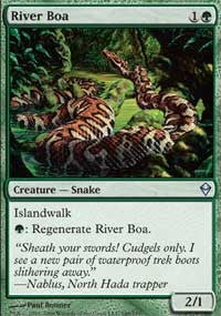 River Boa [Zendikar] | Gaming Infinity