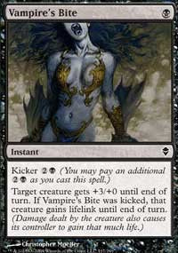 Vampire's Bite [Zendikar] | Gaming Infinity