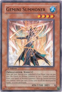 Gemini Summoner [Structure Deck: Warriors' Strike] [SDWS-EN011] | Gaming Infinity