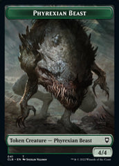 Phyrexian Beast // Wurm Double-sided Token [Commander Legends: Battle for Baldur's Gate Tokens] | Gaming Infinity