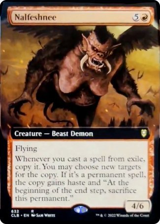 Nalfeshnee (Extended Art) [Commander Legends: Battle for Baldur's Gate] | Gaming Infinity