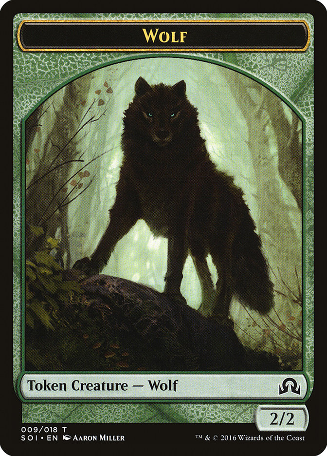 Wolf [Shadows over Innistrad Tokens] | Gaming Infinity