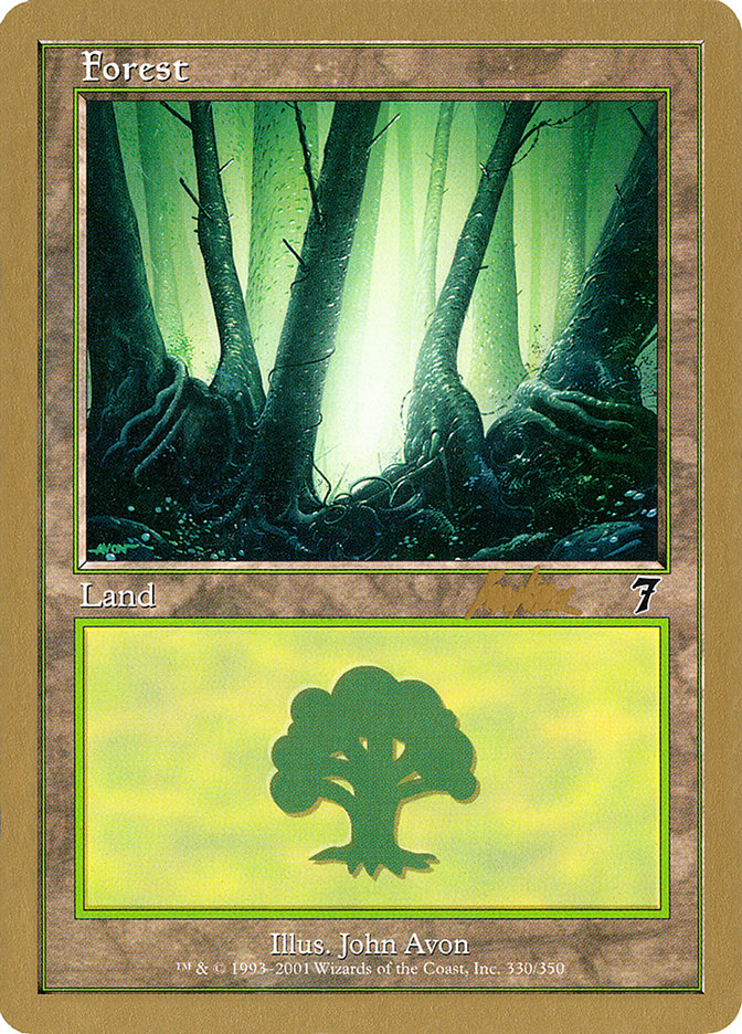 Forest (bk330) (Brian Kibler) [World Championship Decks 2002] | Gaming Infinity