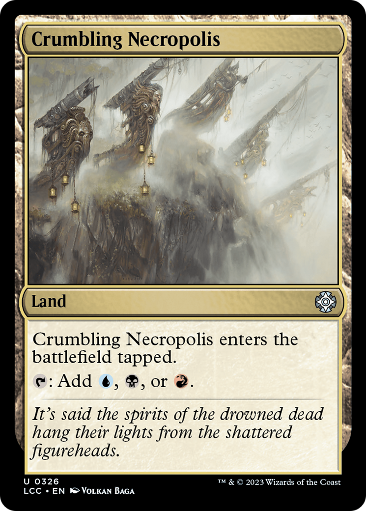 Crumbling Necropolis [The Lost Caverns of Ixalan Commander] | Gaming Infinity