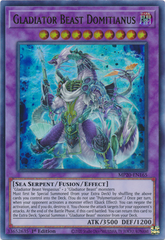 Gladiator Beast Domitianus [MP20-EN165] Ultra Rare | Gaming Infinity