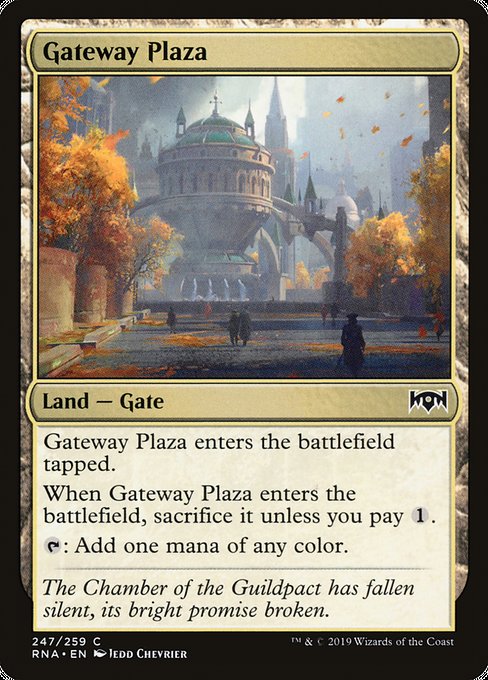 Gateway Plaza [Ravnica Allegiance] | Gaming Infinity