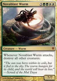 Novablast Wurm [Worldwake] | Gaming Infinity