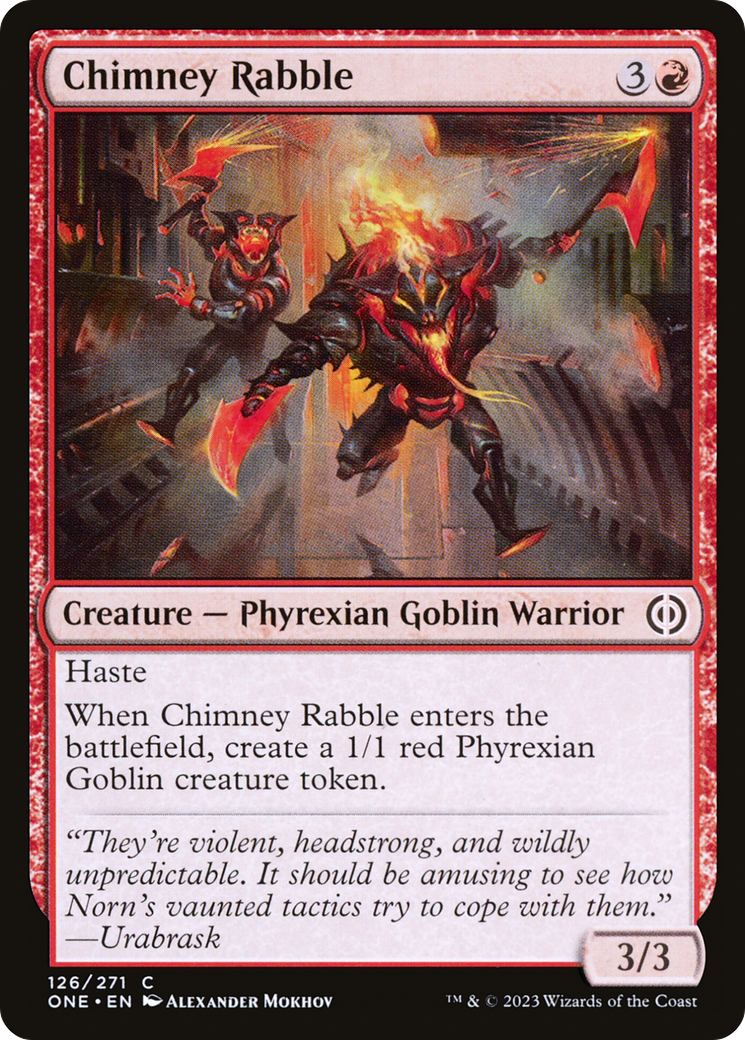 Chimney Rabble [Phyrexia: All Will Be One] | Gaming Infinity