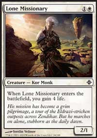 Lone Missionary [Rise of the Eldrazi] | Gaming Infinity