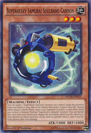 Superheavy Samurai Soulbang Cannon [NECH-EN013] Common | Gaming Infinity