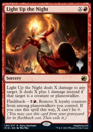 Light Up the Night (Promo Pack) [Innistrad: Midnight Hunt Promos] | Gaming Infinity