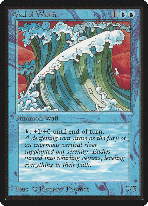 Wall of Water [Limited Edition Beta] | Gaming Infinity