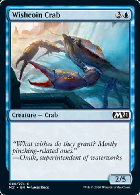 Wishcoin Crab [Core Set 2021] | Gaming Infinity