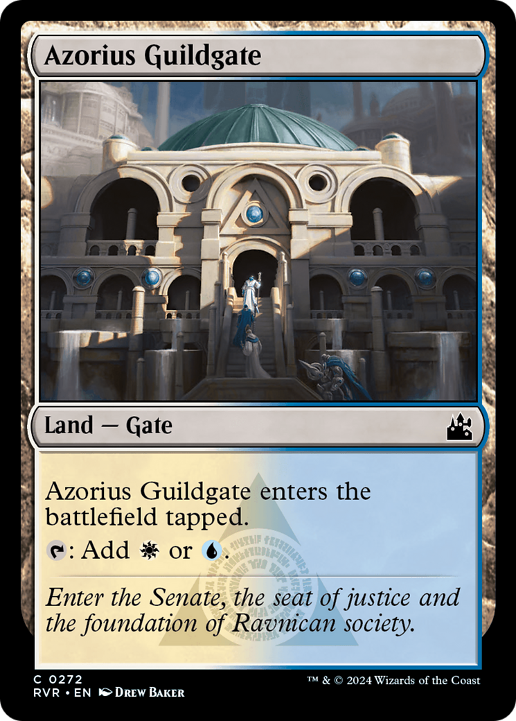 Azorius Guildgate [Ravnica Remastered] | Gaming Infinity