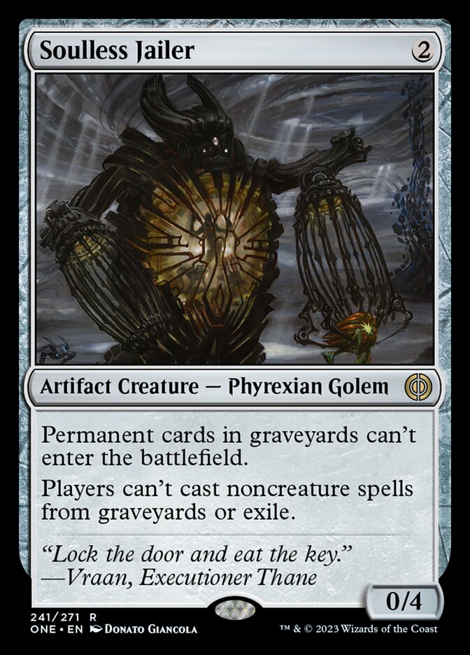 Soulless Jailer [Phyrexia: All Will Be One] | Gaming Infinity