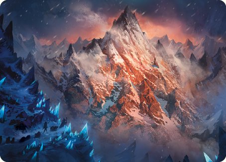 Mountain Art Card [The Lord of the Rings: Tales of Middle-earth Art Series] | Gaming Infinity