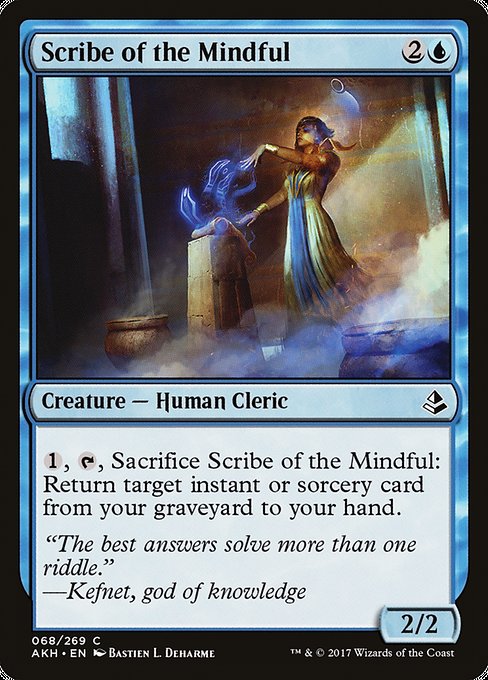 Scribe of the Mindful [Amonkhet] | Gaming Infinity