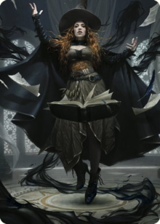 Tasha, the Witch Queen Art Card (41) [Commander Legends: Battle for Baldur's Gate Art Series] | Gaming Infinity