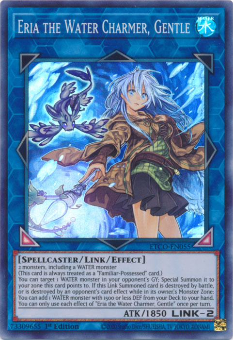 Eria the Water Charmer, Gentle [ETCO-EN055] Super Rare | Gaming Infinity