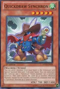 Quickdraw Synchron [Starter Deck: Duelist Toolbox] [5DS3-EN018] | Gaming Infinity