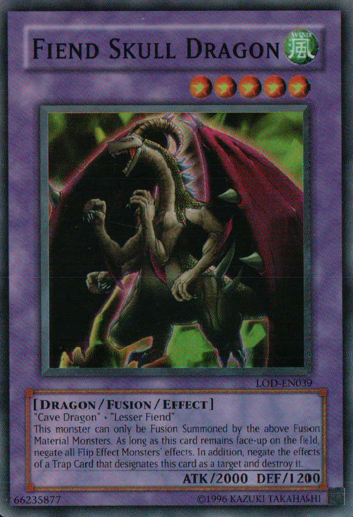 Fiend Skull Dragon [LOD-EN039] Super Rare | Gaming Infinity