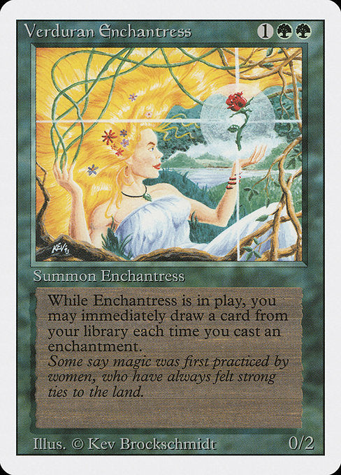 Verduran Enchantress [Revised Edition] | Gaming Infinity