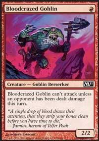 Bloodcrazed Goblin [Magic 2011] | Gaming Infinity