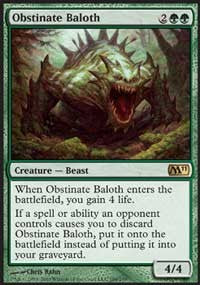 Obstinate Baloth [Magic 2011] | Gaming Infinity