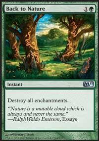 Back to Nature [Magic 2011] | Gaming Infinity