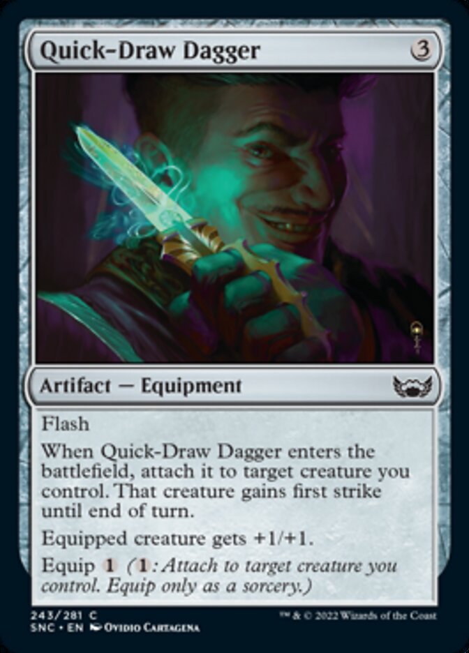 Quick-Draw Dagger [Streets of New Capenna] | Gaming Infinity