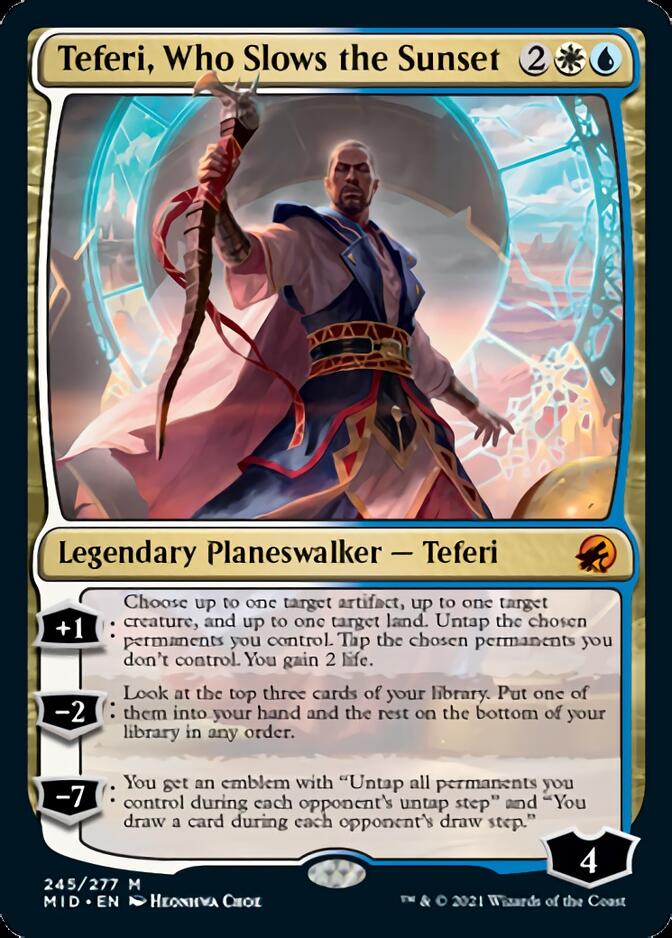 Teferi, Who Slows the Sunset [Innistrad: Midnight Hunt] | Gaming Infinity