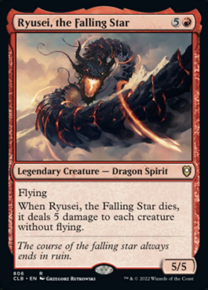 Ryusei, the Falling Star [Commander Legends: Battle for Baldur's Gate] | Gaming Infinity