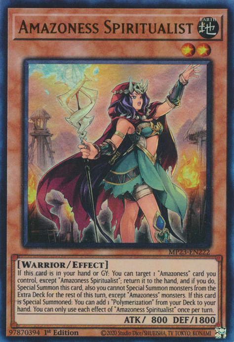 Amazoness Spiritualist [MP23-EN222] Ultra Rare | Gaming Infinity
