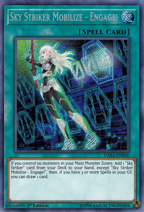 Sky Striker Mobilize - Engage! [DASA-EN030] Secret Rare | Gaming Infinity