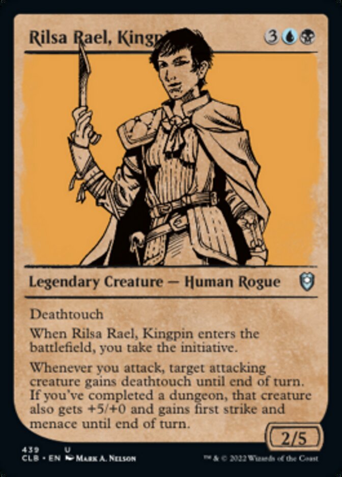 Rilsa Rael, Kingpin (Showcase) [Commander Legends: Battle for Baldur's Gate] | Gaming Infinity