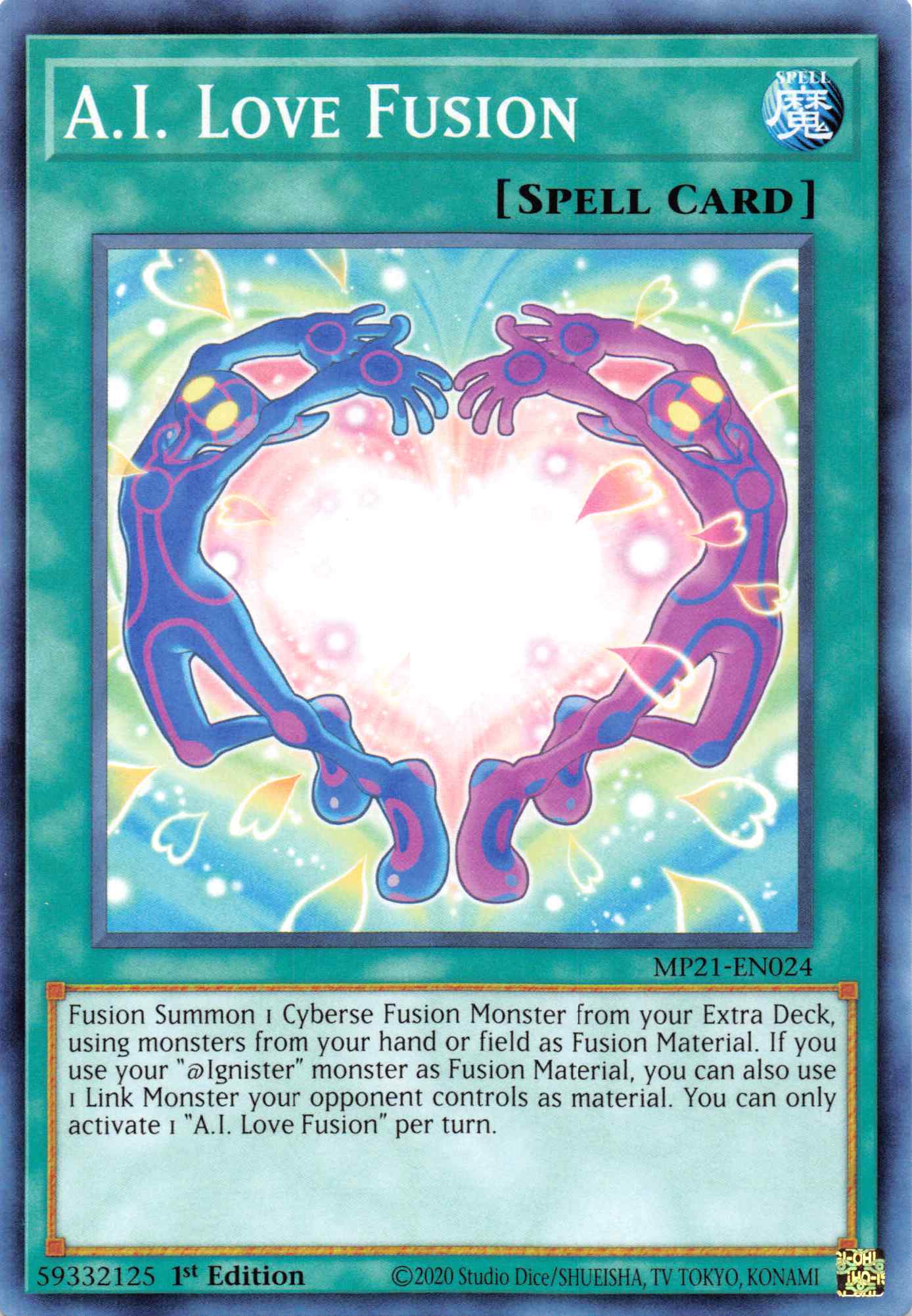 A.I. Love Fusion [MP21-EN024] Common | Gaming Infinity