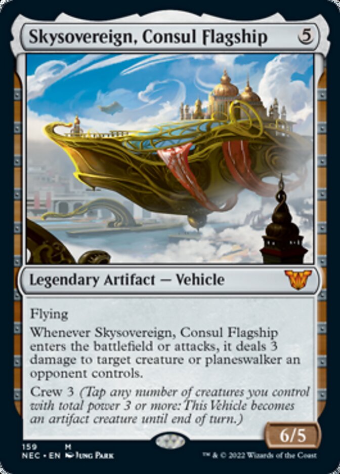 Skysovereign, Consul Flagship [Kamigawa: Neon Dynasty Commander] | Gaming Infinity