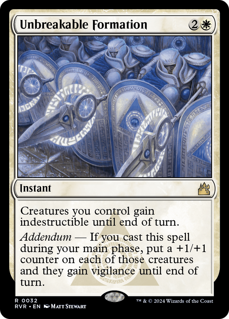 Unbreakable Formation [Ravnica Remastered] | Gaming Infinity