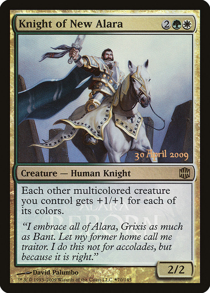 Knight of New Alara (Launch) [Alara Reborn Promos] | Gaming Infinity