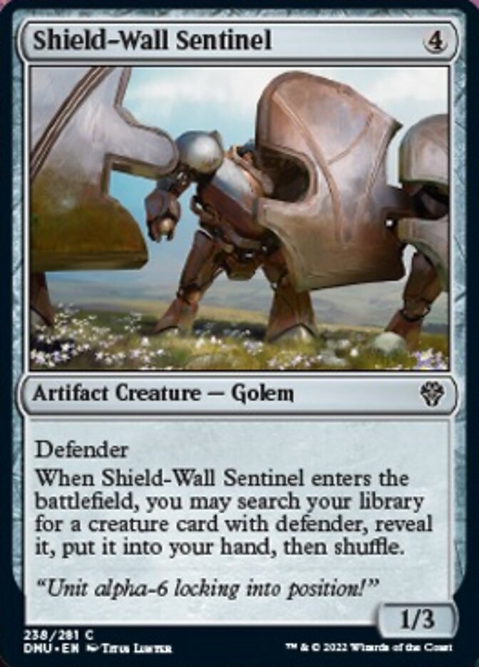 Shield-Wall Sentinel [Dominaria United] | Gaming Infinity