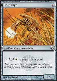 Gold Myr [Scars of Mirrodin] | Gaming Infinity