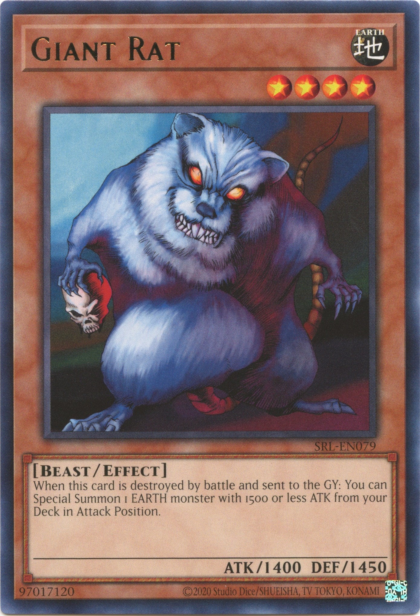 Giant Rat (25th Anniversary) [SRL-EN079] Rare | Gaming Infinity