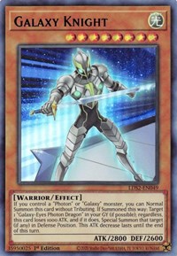 Galaxy Knight (Blue) [LDS2-EN049] Ultra Rare | Gaming Infinity